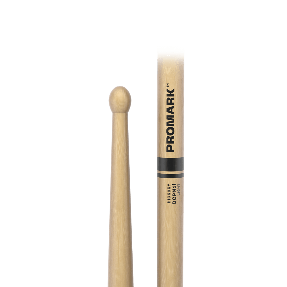 d-addario-promark-system-blue-dcpm1i-light-marching-drumsticks-hickory-wood-tip image 5