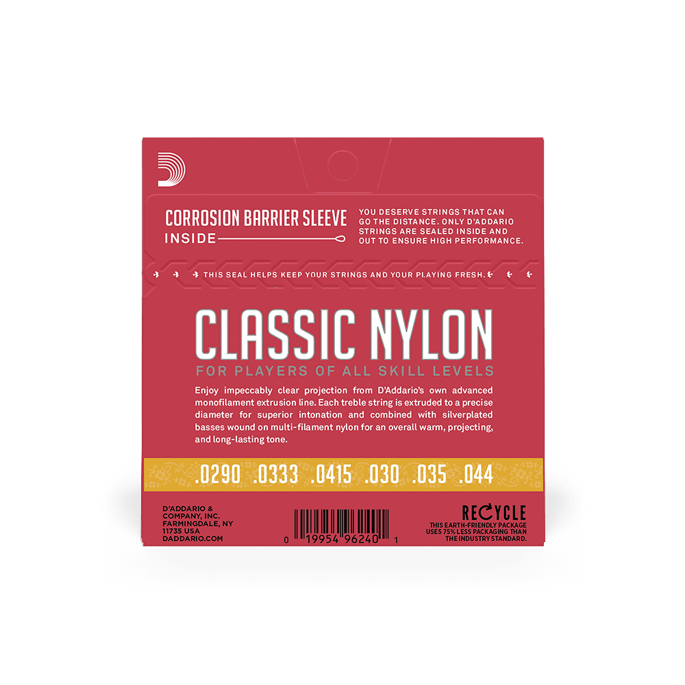 d-addario-classic-nylon-student-klassikgitarren-saiten-normale-spannung-3-4-gr-e image 3