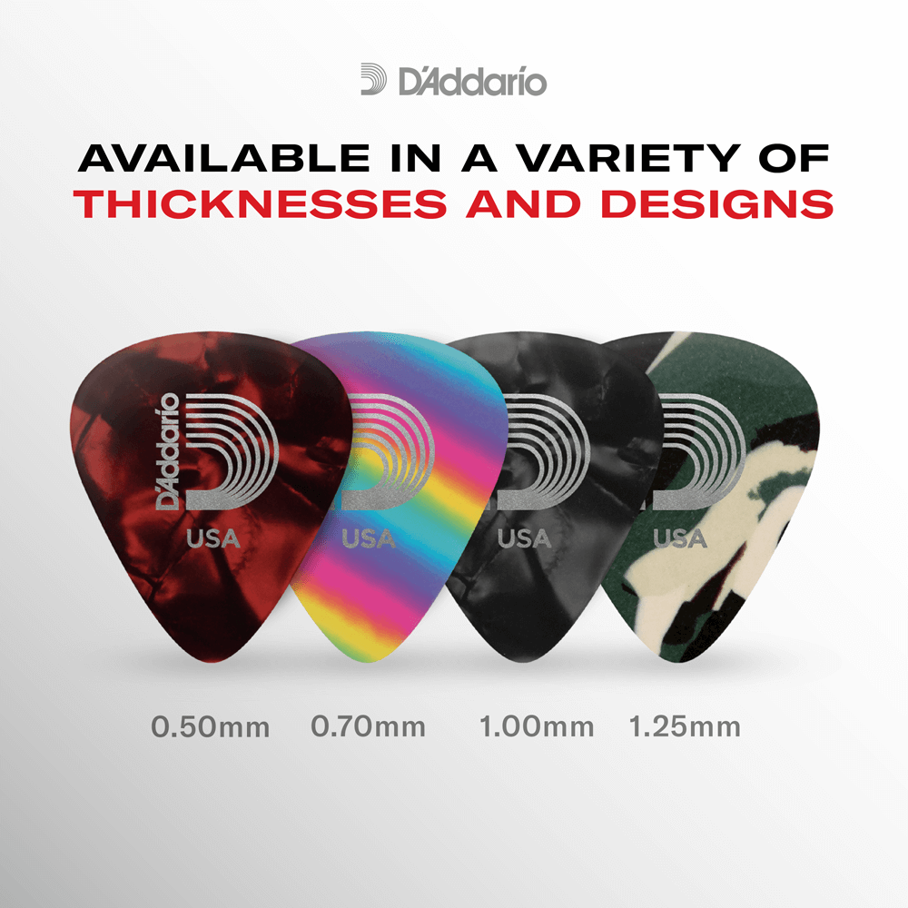 d-addario-classic-pearl-celluloid-plektren-sortiment-25er-pack image 5
