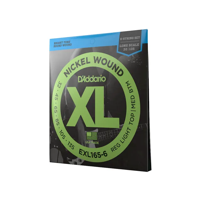 d-addario-xl-nickel-bass-32-135-6-saiter-long-scale image 1
