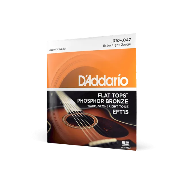d-addario-flat-tops-10-47-extra-light-phosphor-bronze-akustikgitarrensaiten image 1