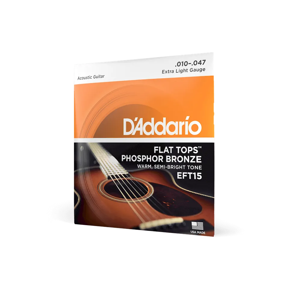 d-addario-flat-tops-10-47-extra-light-phosphor-bronze-akustikgitarrensaiten image 1