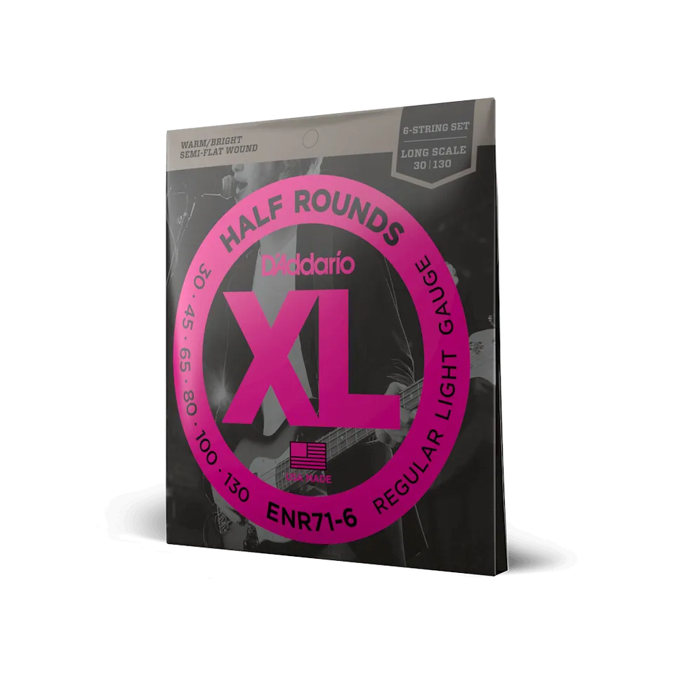 d-addario-xl-half-rounds-bass-saiten-30-130-regular-light-6-saiter-long-scale image 1