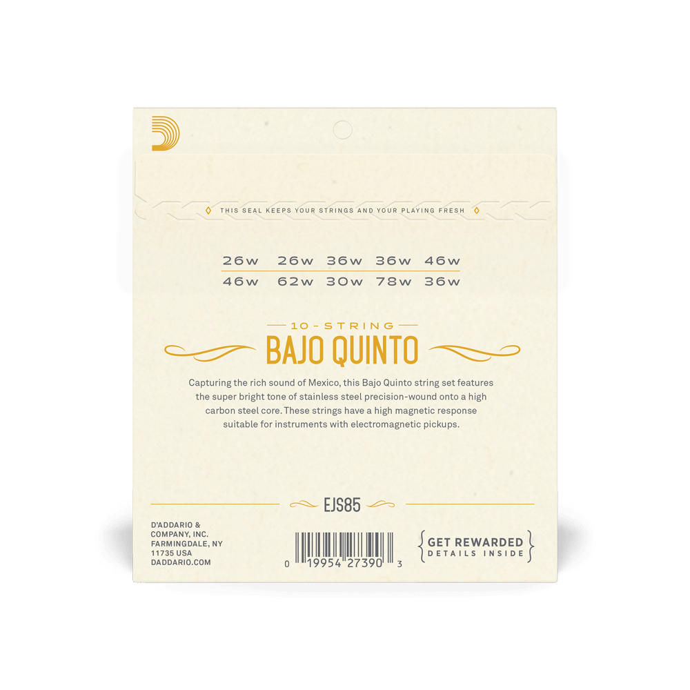 d-addario-bajo-quinto-saiten-10-saitig-edelstahl-stainless-steel image 3
