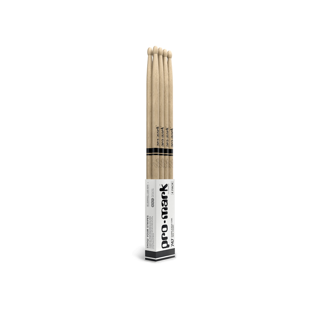 d-addario-promark-neil-peart-747-shira-kashi-oak-drumsticks-4-pack image 1