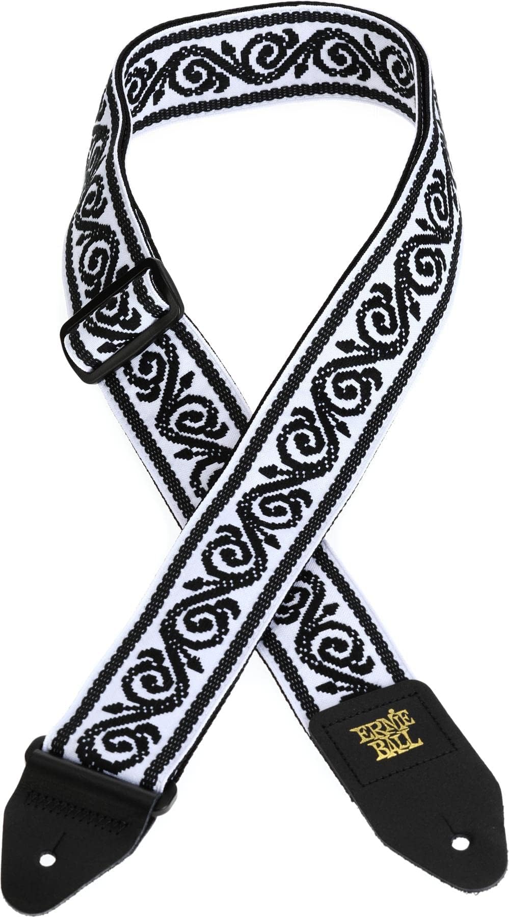 ernie-ball-jacquard-gitarrengurt-black-vine-104-182-cm image 1