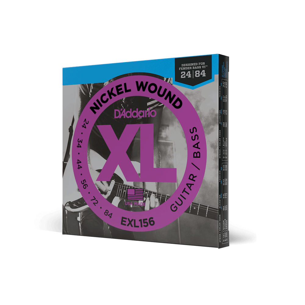 d-addario-xl-nickel-24-84-f-r-fender-bass-vi-e-gitarrensaiten image 1
