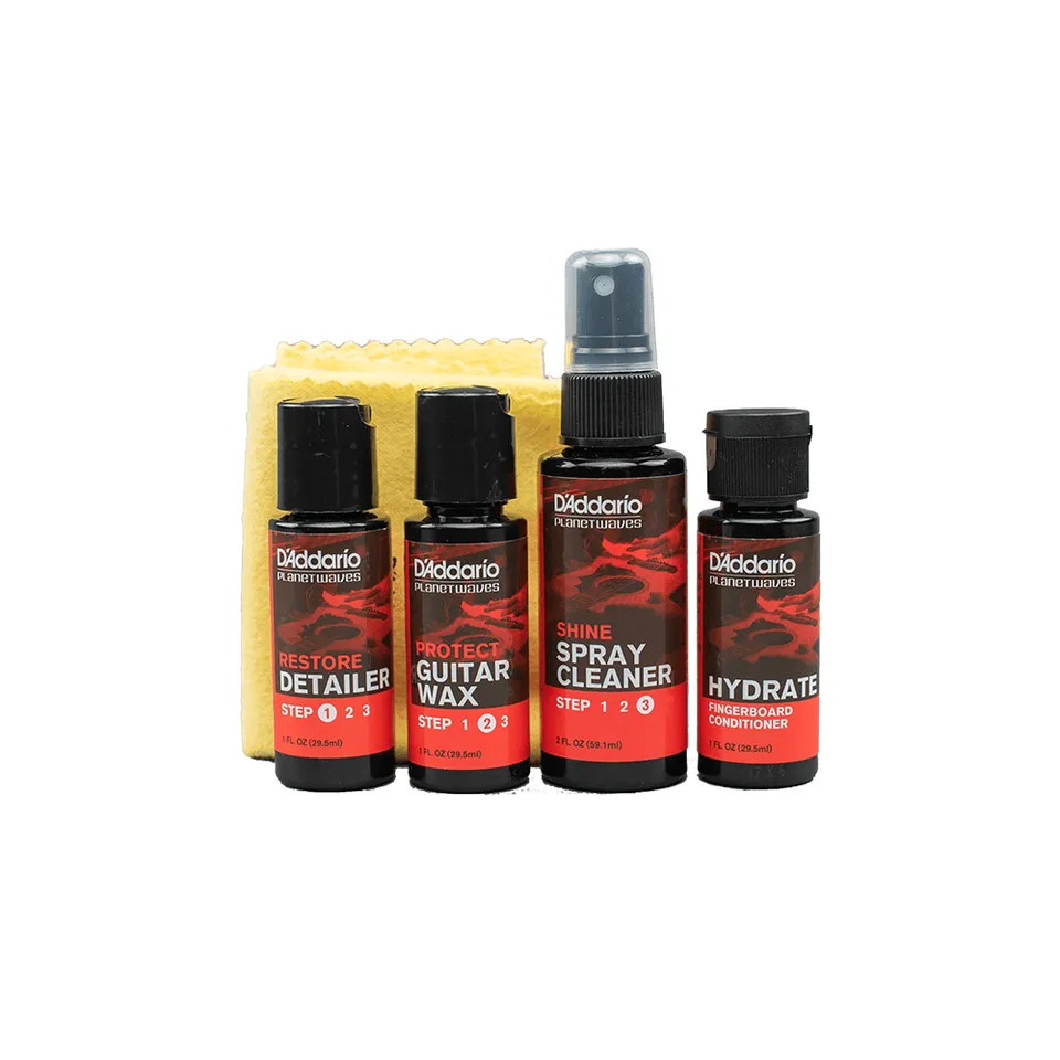 d-addario-instrument-care-essentials-3-stufen-politur-set-mit-hydrate-griffbrett image 1
