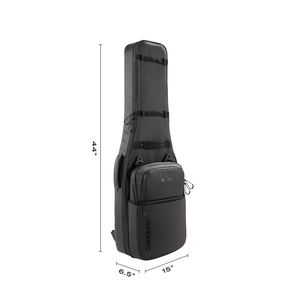 d-addario-backline-e-gitarren-gigbag-koffer-mit-breakaway-bag image 2