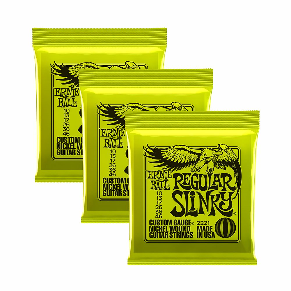 ernie-ball-super-slinky-e-gitarrensaiten-3er-set image 1