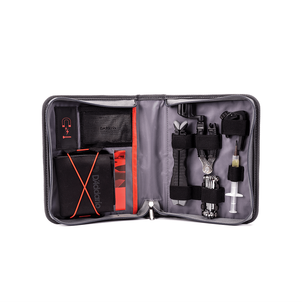 d-addario-guitar-bass-maintenance-kit-pflege-und-werkzeugset-im-koffer image 1