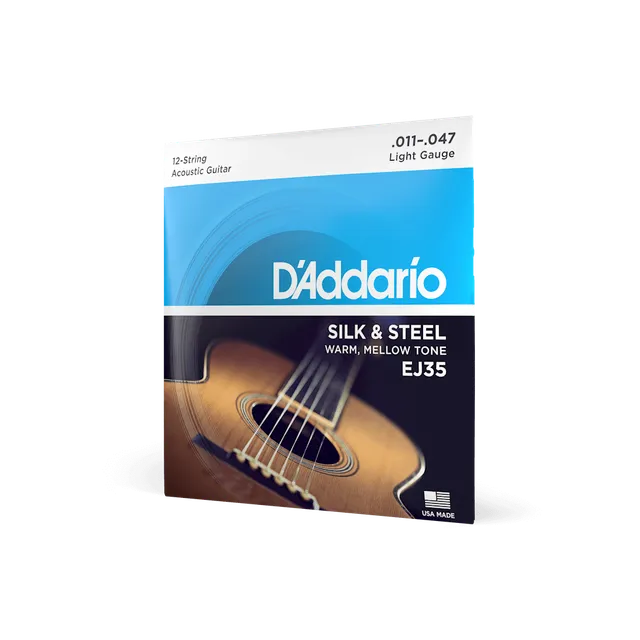 d-addario-silk-steel-11-47-light-12-saitige-westerngitarren-saiten image 1