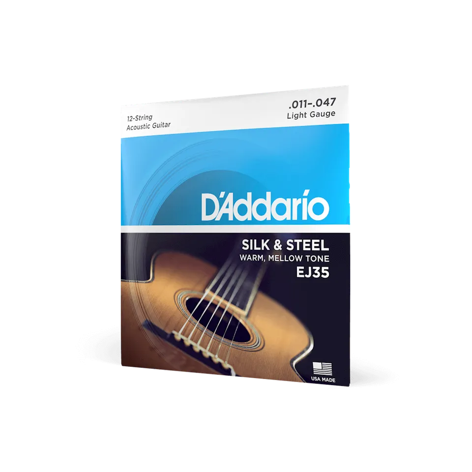 d-addario-silk-steel-11-47-light-12-saitige-westerngitarren-saiten image 1