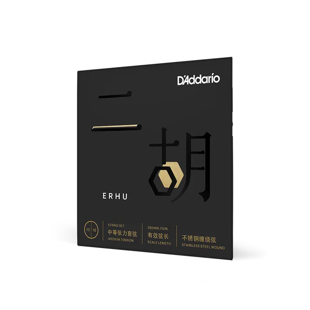 d-addario-erhu01-erhu-saitensatz-10-18-medium-tension-edelstahl image 1