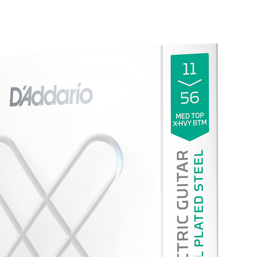 d-addario-xs-nickel-e-gitarren-saiten-11-56-medium-top-extra-heavy-bottom image 4