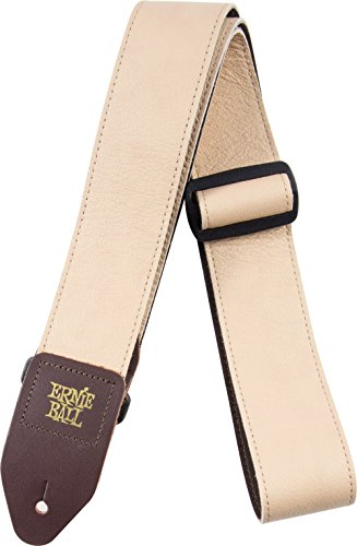 ernie-ball-tri-glide-gitarrengurt-aus-italienischem-leder-5-cm-hellbraun image 6
