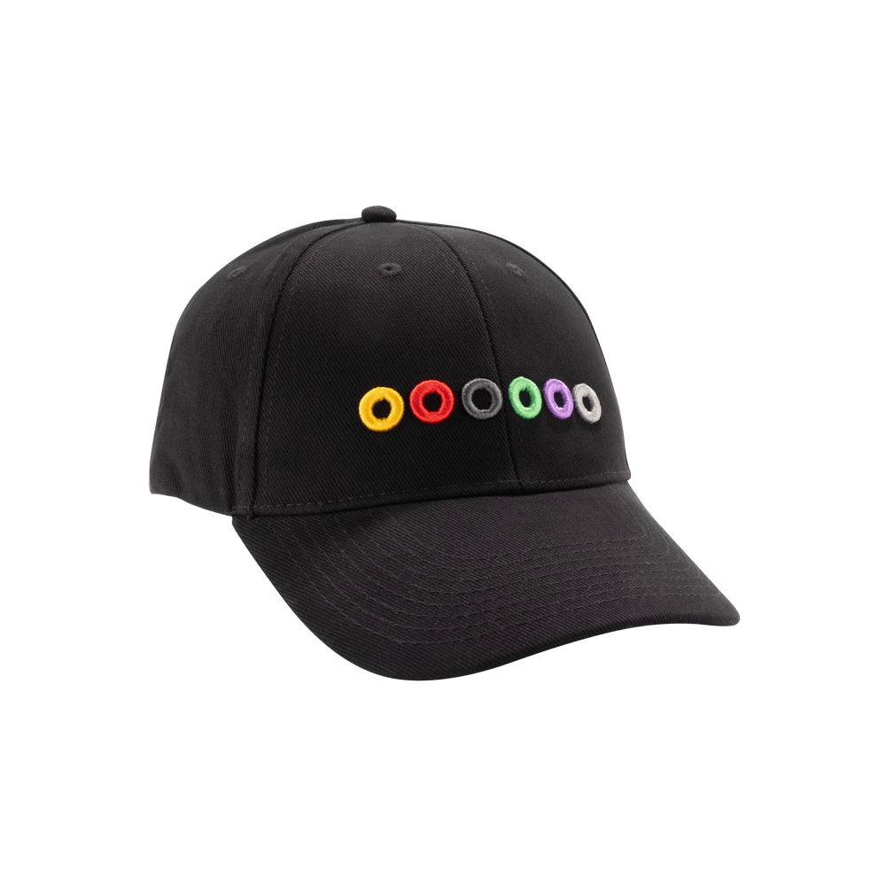 d-addario-ball-end-hat-six-panel-cap-mit-buntstickerei image 1