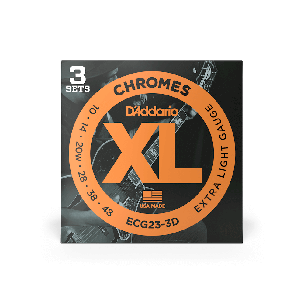 d-addario-xl-chromes-e-gitarrensaiten-10-48-extra-light-flatwound image 3