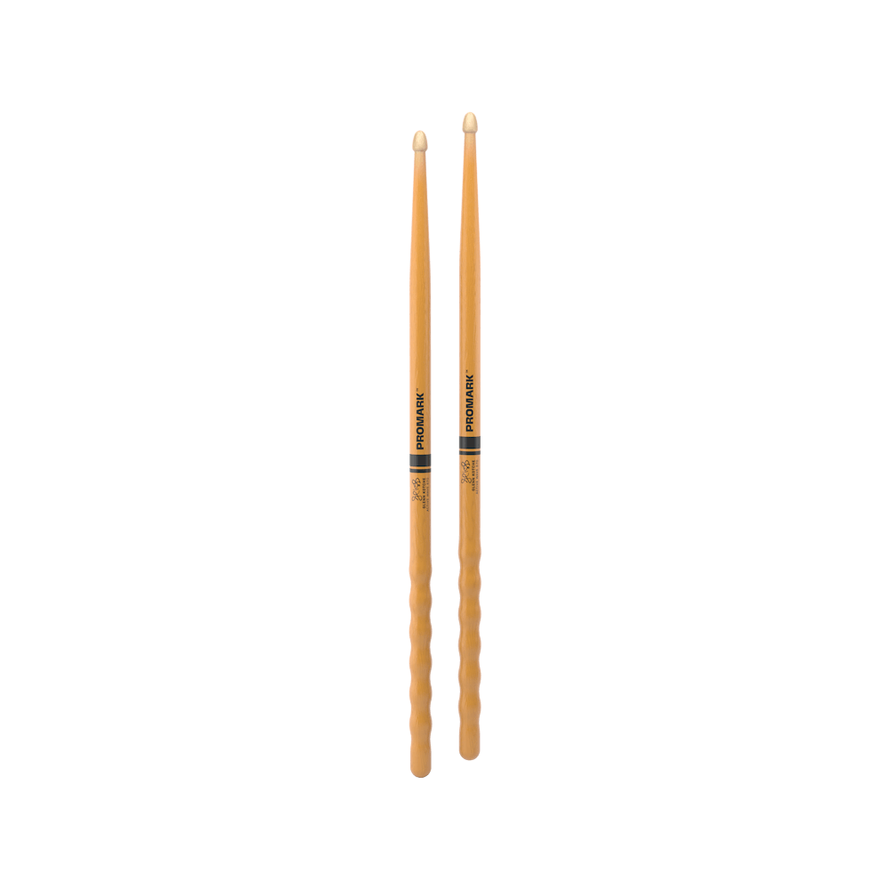 promark-glenn-kotche-activegrip-hickory-drumsticks-wood-tip image 3