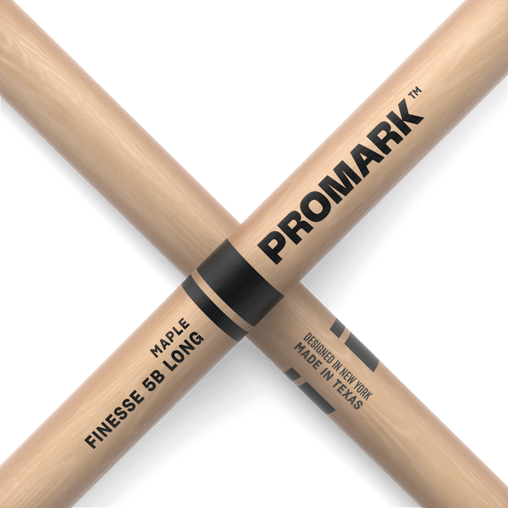 d-addario-promark-finesse-5b-long-maple-drumsticks-holz-tip image 5