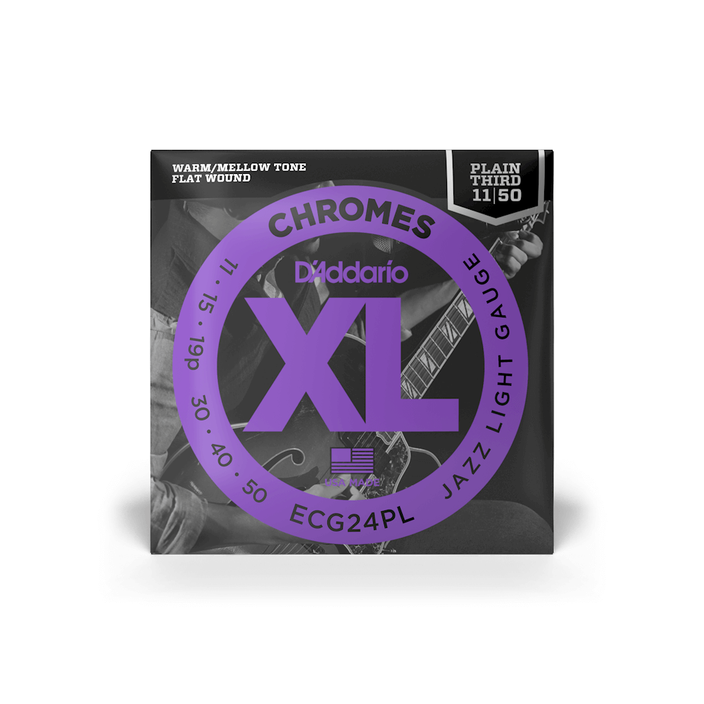 d-addario-xl-chromes-e-gitarren-saiten-11-50-jazz-light-flatwound image 2