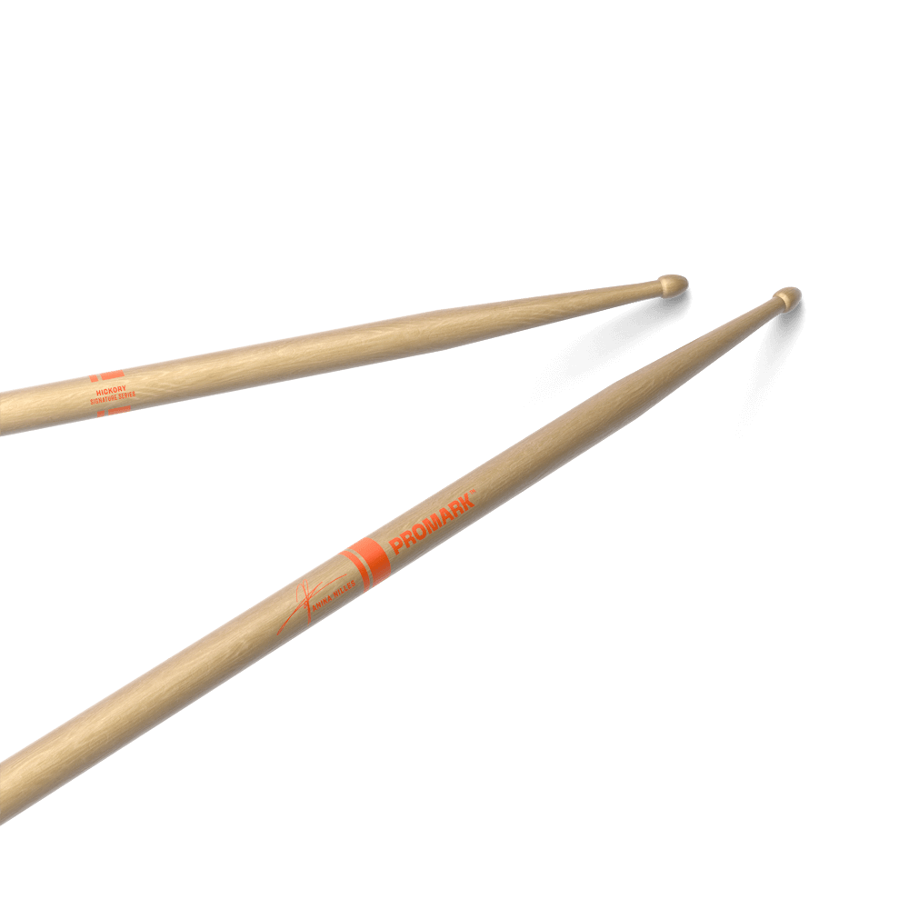 d-addario-promark-anika-nilles-signature-drumsticks-hickory-wood-tip image 1