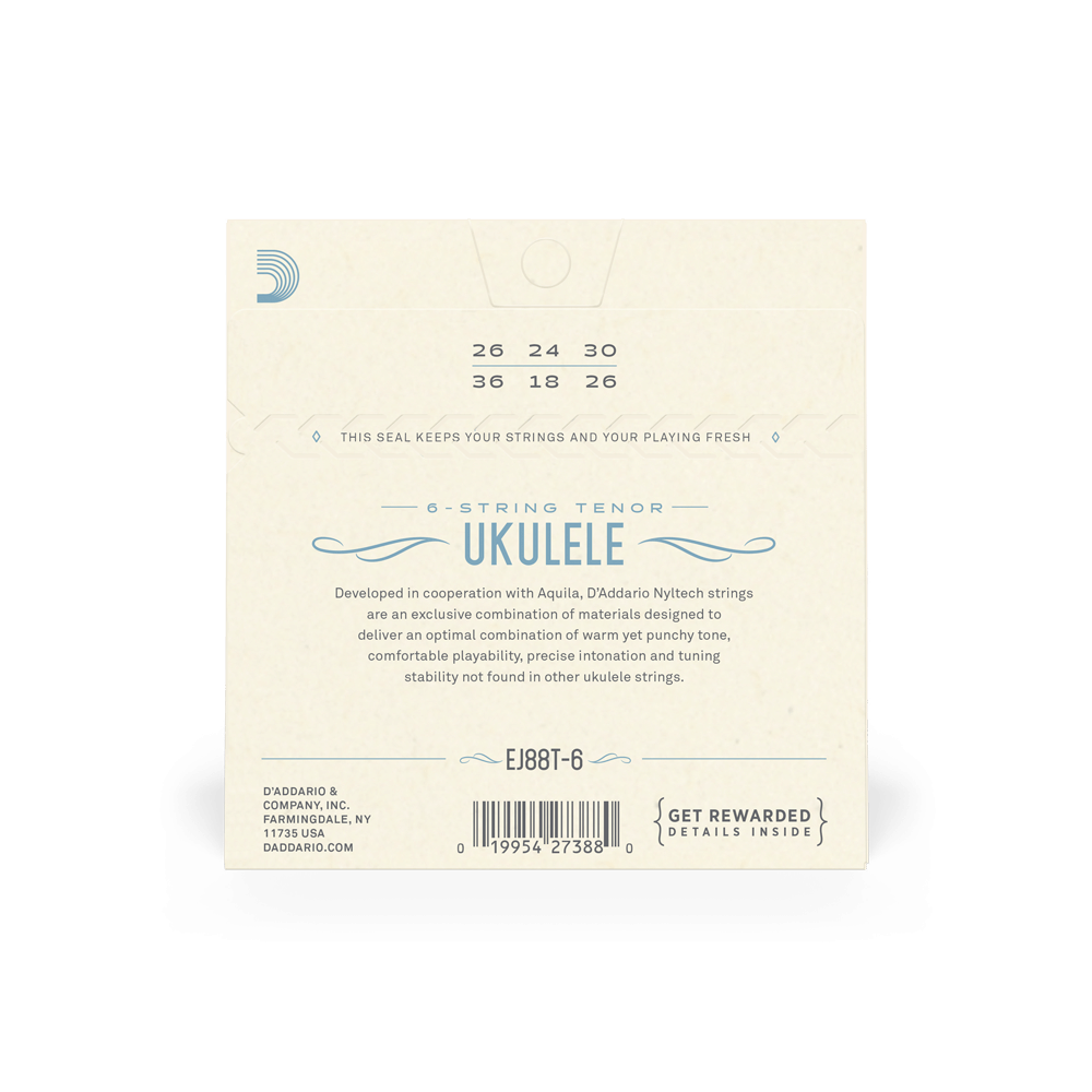 d-addario-ej88t-nyltech-ukulelen-saiten-6-string-tenor-gcea image 3