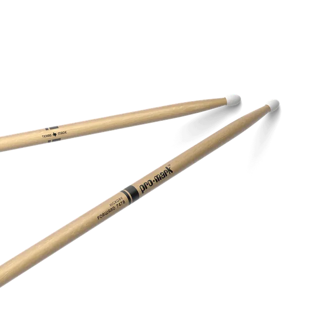 d-addario-promark-classic-forward-747b-hickory-drumstick-oval-nylon-tip image 1