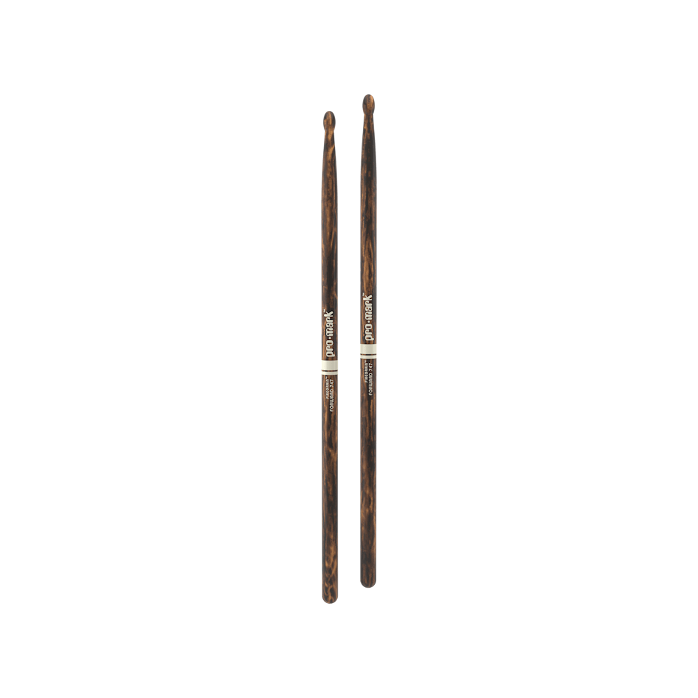 d-addario-promark-classic-forward-747-firegrain-hickory-drumsticks-oval-wood-tip image 3