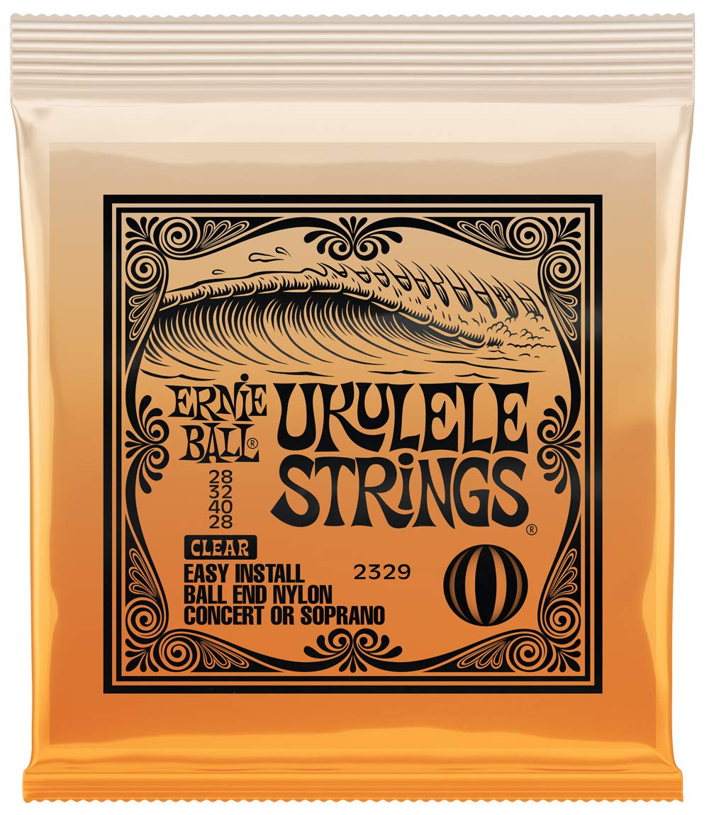 ernie-ball-ukulele-ball-end-nylon-saiten-klar-f-r-concert-und-sopran image 1