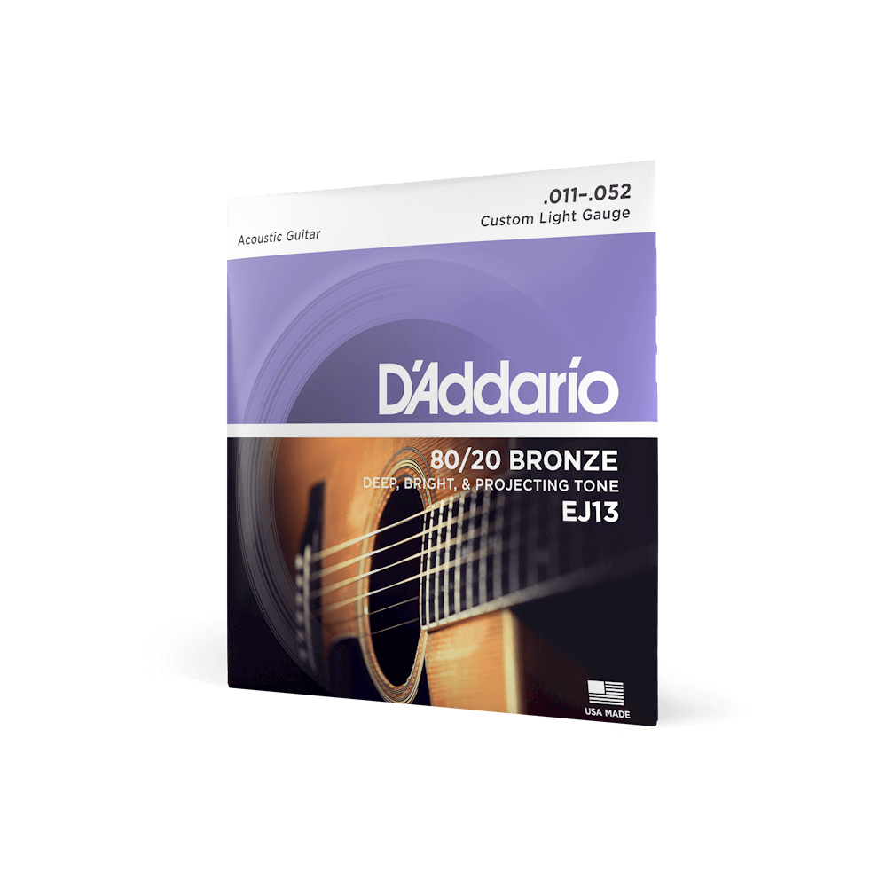 d-addario-80-20-bronze-ej11-11-52-custom-light-akustikgitarren-saiten image 2