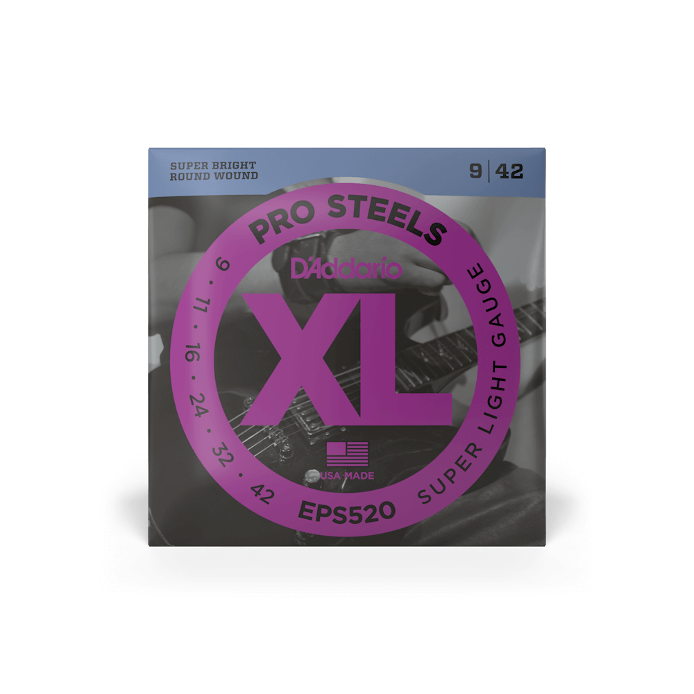 d-addario-xl-prosteels-09-42-super-light-e-gitarren-saiten-edelstahl image 2