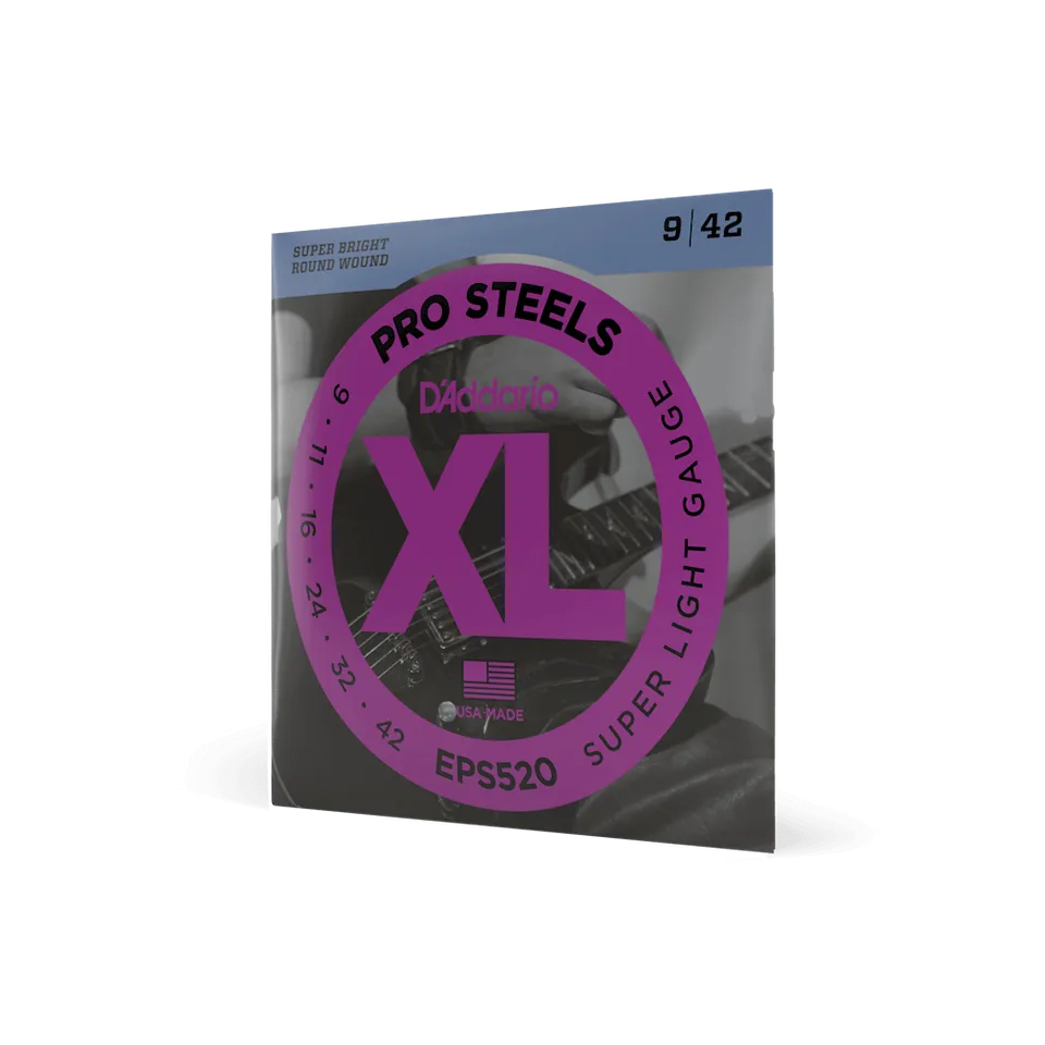 d-addario-xl-prosteels-09-42-super-light-e-gitarren-saiten-edelstahl image 1