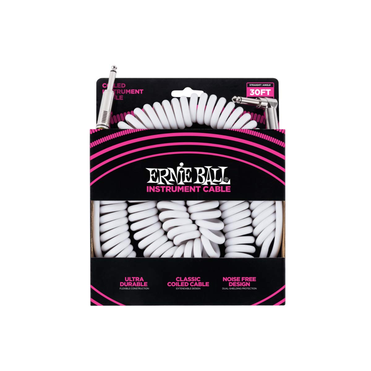 ernie-ball-instrumentenkabel-6-1-m-gerade-gewinkelt-wei image 4