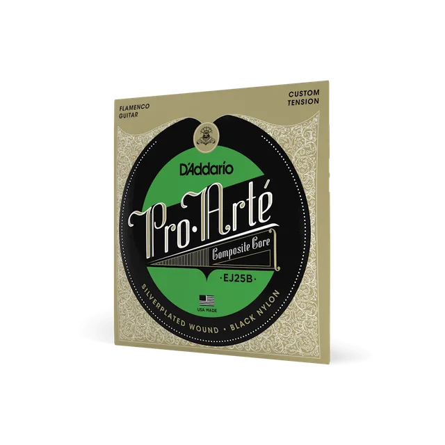 d-addario-pro-art-composite-ej25b-black-nylon-flamenco-klassikgitarrensaiten image 1