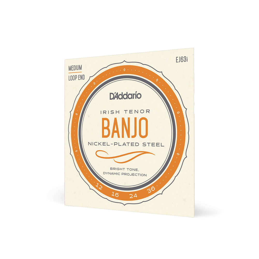 d-addario-ej63i-irish-tenor-banjo-saiten-12-36-medium-nickel-4-string image 1