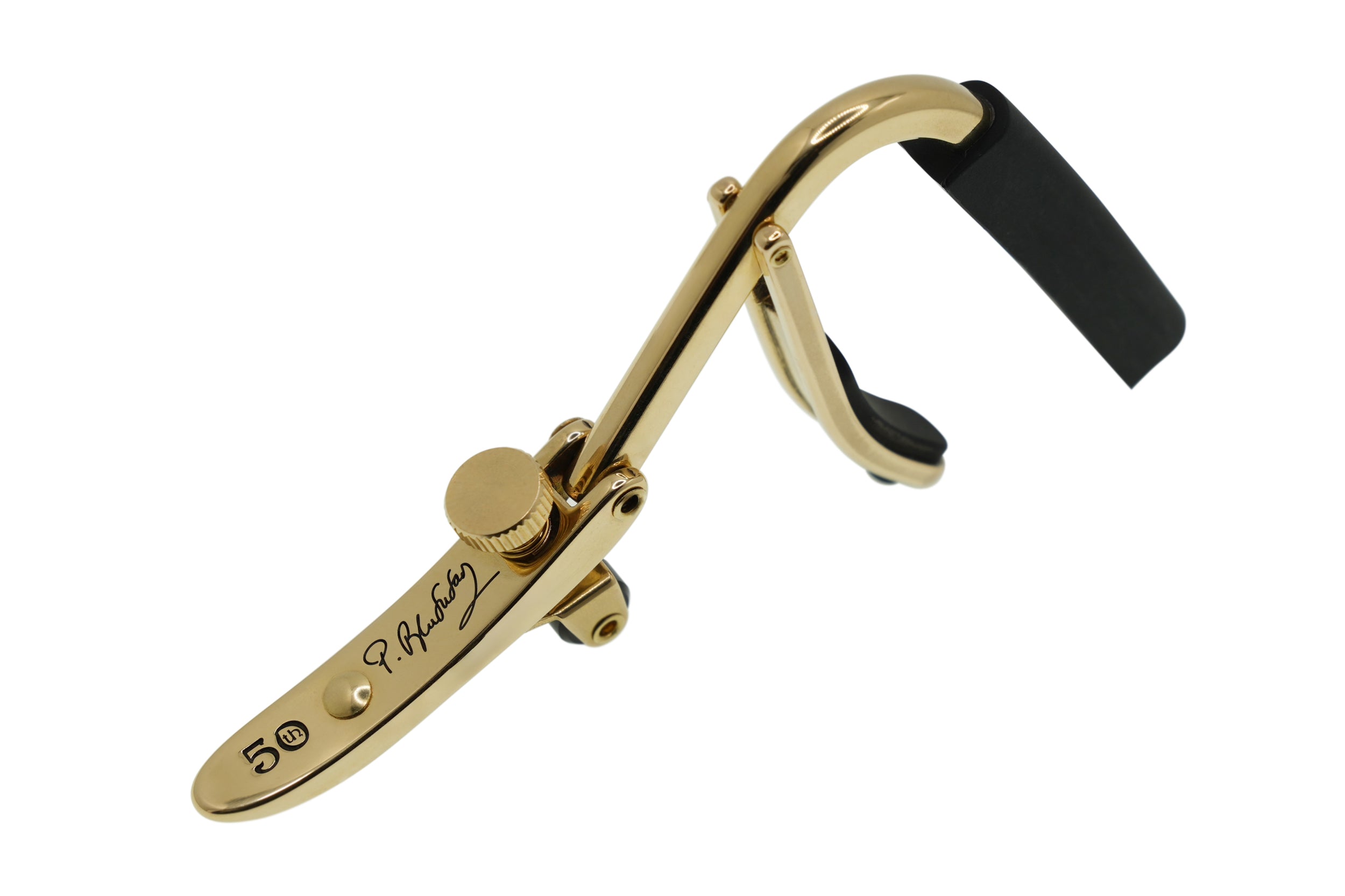 shubb-pierre-bensusan-signature-kapo-steel-string-messing-50th-anniversary image 6
