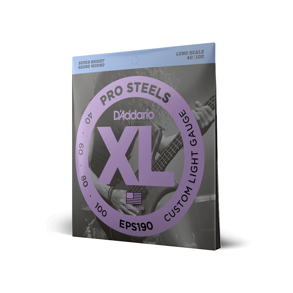 d-addario-xl-prosteels-bass-saiten-40-100-custom-light-long-scale image 1