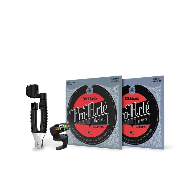 d-addario-discover-your-sound-classical-guitar-bundle-klassik-set image 1