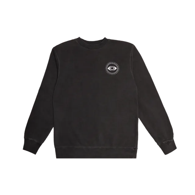 d-addario-all-seeing-eye-sweatshirt-vintage-washed-oversize-sweatshirt image 1
