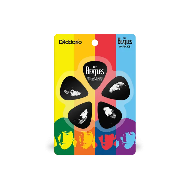 d-addario-meet-the-beatles-gitarrenplektren-light-10er-pack image 1