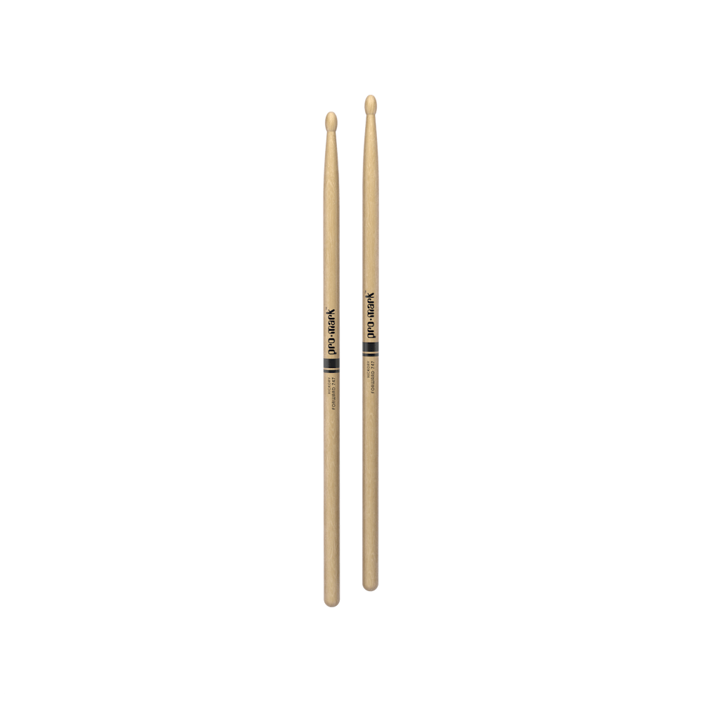 promark-classic-forward-747-hickory-drumstick-oval-wood-tip image 3
