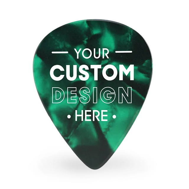 d-addario-single-color-custom-guitar-picks-plektren-aus-celluloid-duralin image 1