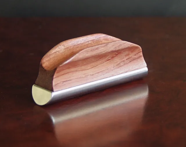 shubb-gs-guitar-steel-tonebar-edelstahlkante-mit-hartholz-griff image 1