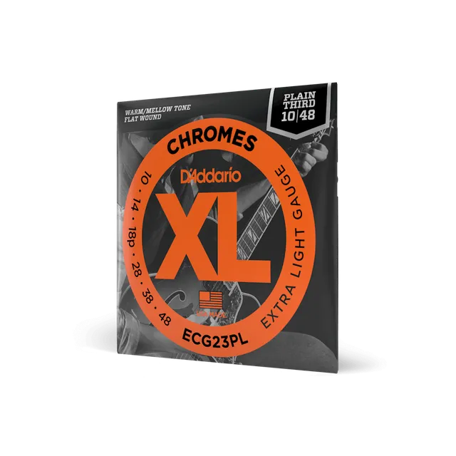 d-addario-xl-chromes-ecg23-e-gitarren-saiten-10-48-extra-light-flatwound image 1