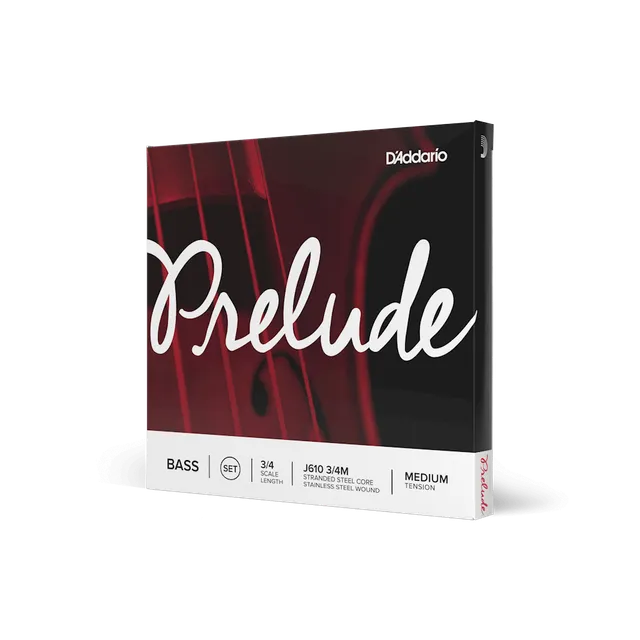 d-addario-prelude-kontrabass-saitensatz-3-4-mensur-medium-tension image 1