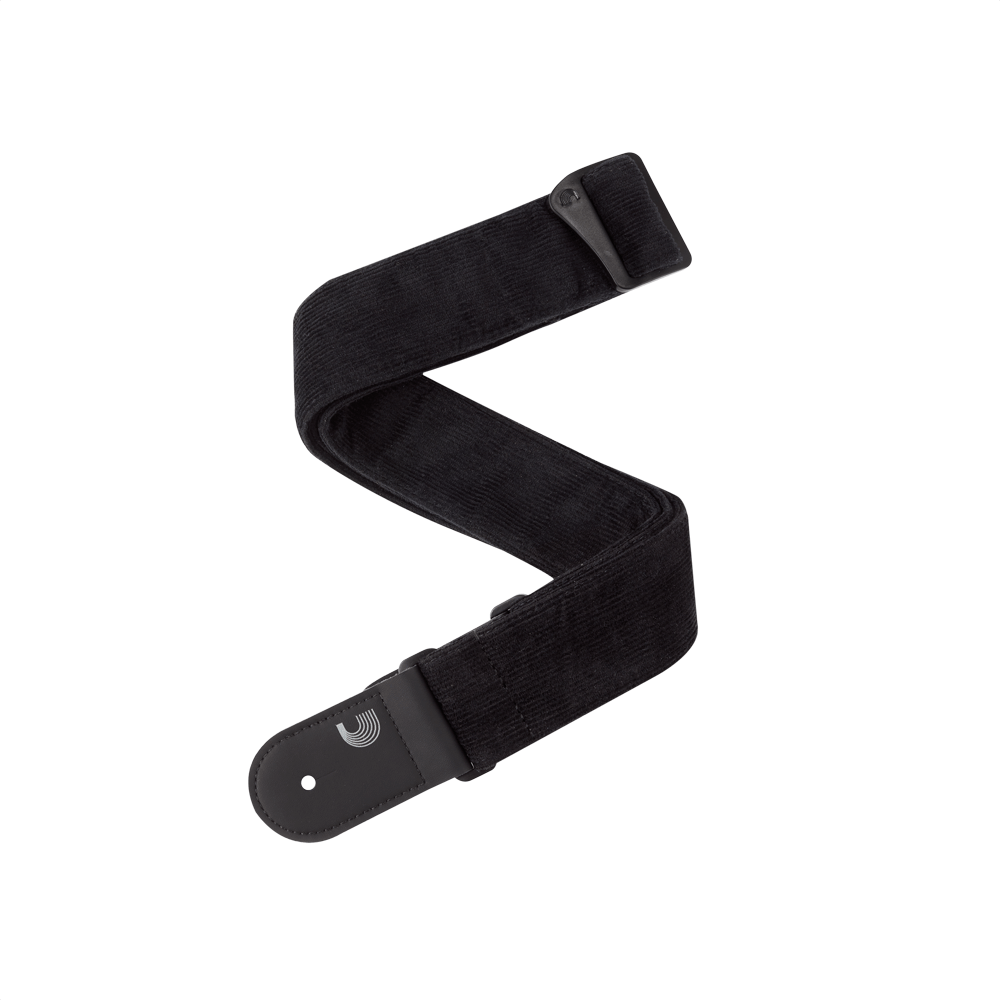d-addario-corduroy-woven-gitarrengurt-schwarz-braun image 1