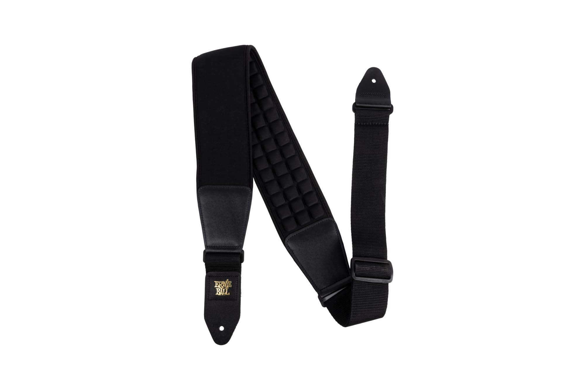 ernie-ball-neopren-gitarrengurt-gepolstert-schwarz-6-4-cm image 6
