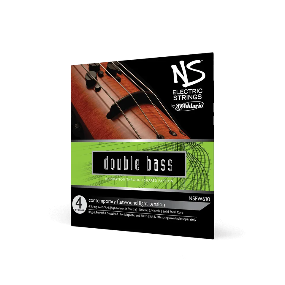 d-addario-ns-electric-contemporary-kontrabass-saitensatz-3-4-light-tension image 1