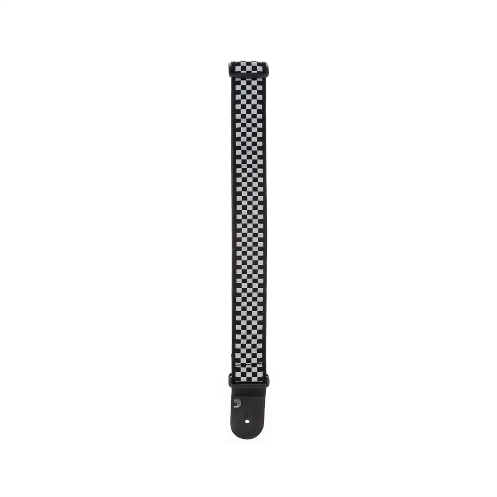 d-addario-checkerboard-woven-gitarrengurt image 3